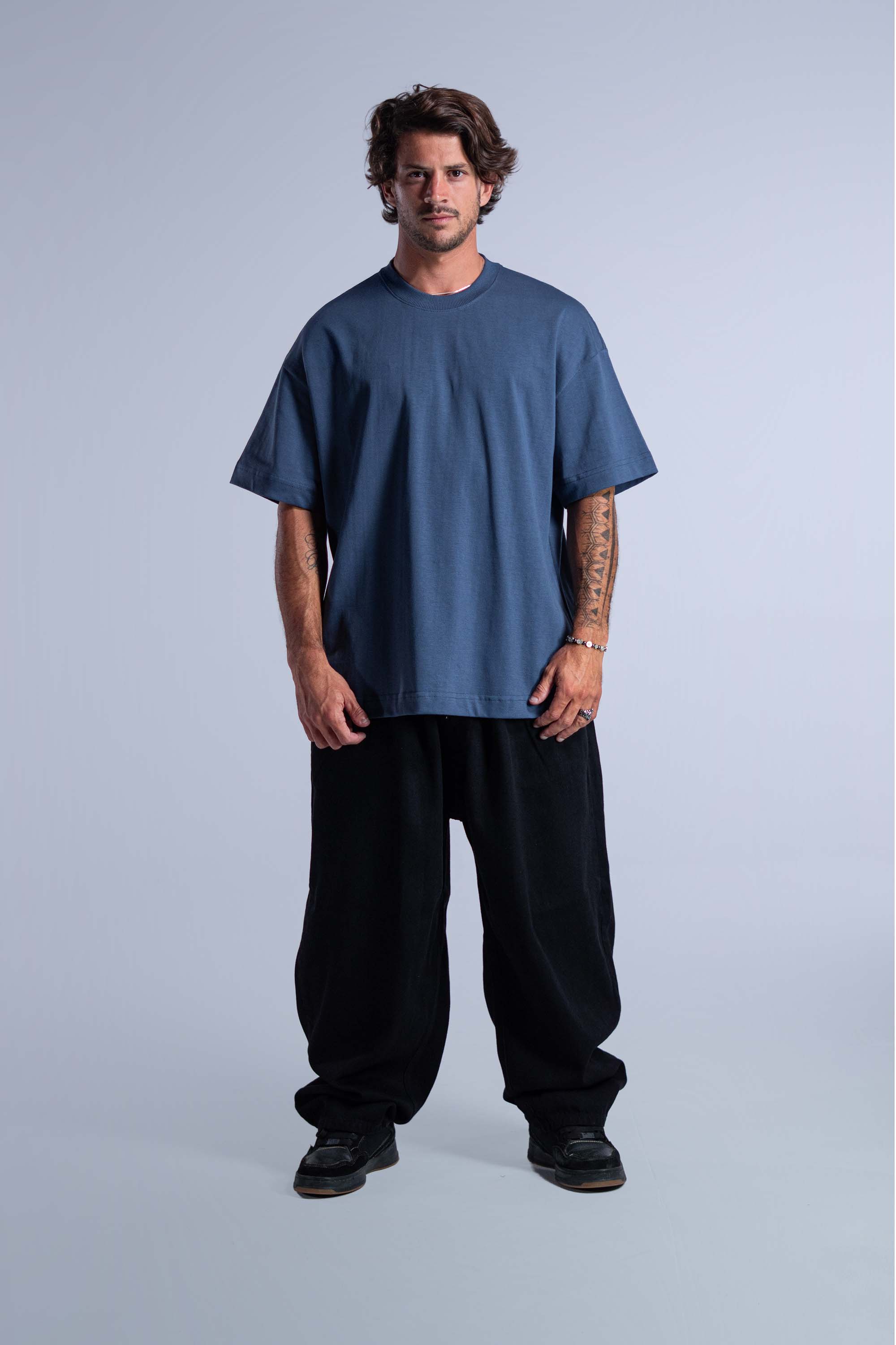 Camiseta Heavy Oversized Streetwear Fio 20.1 – Estilo Impactante
