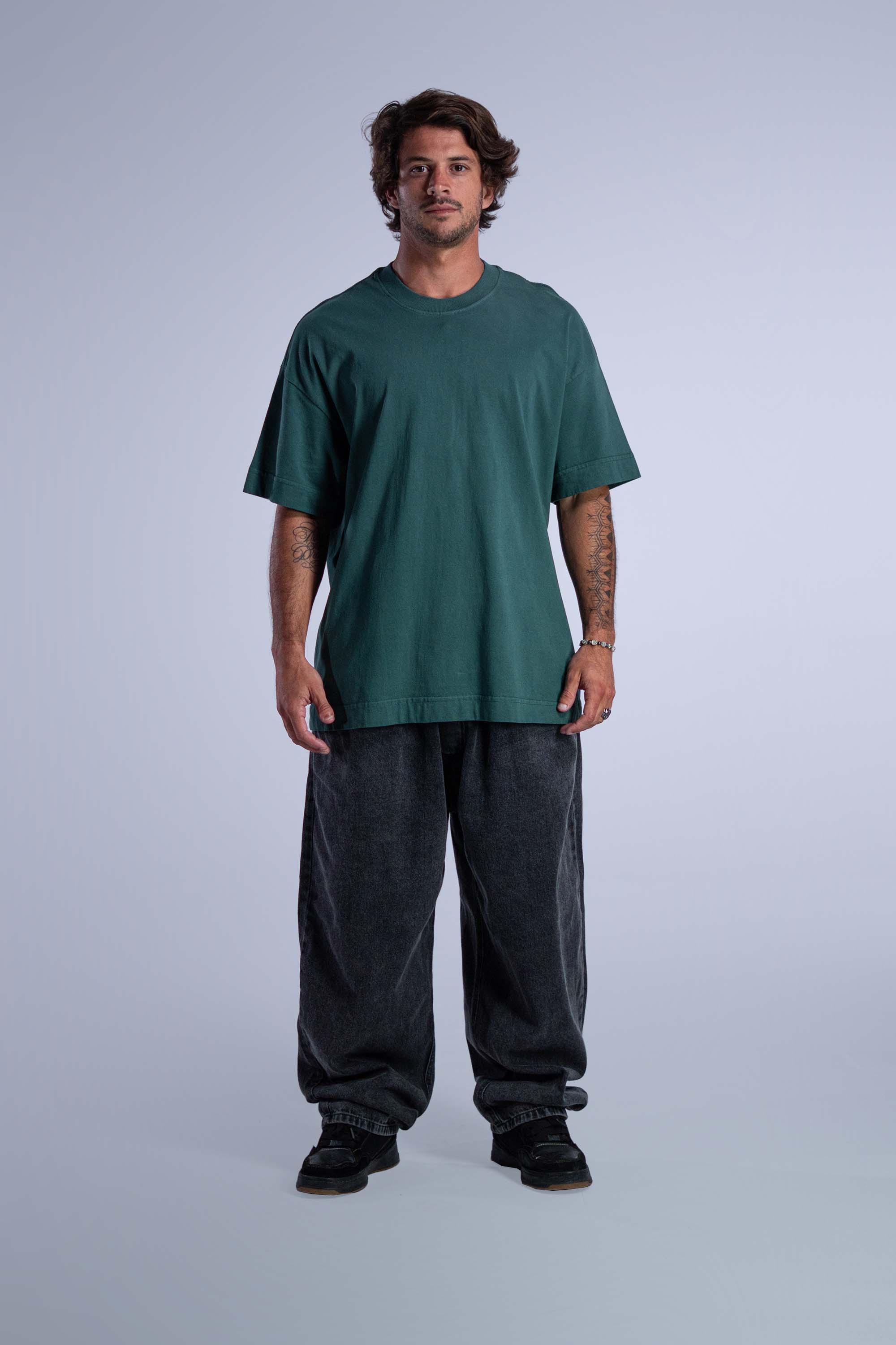 Camiseta Heavy Oversized Streetwear Fio 20.1 – Estilo Impactante