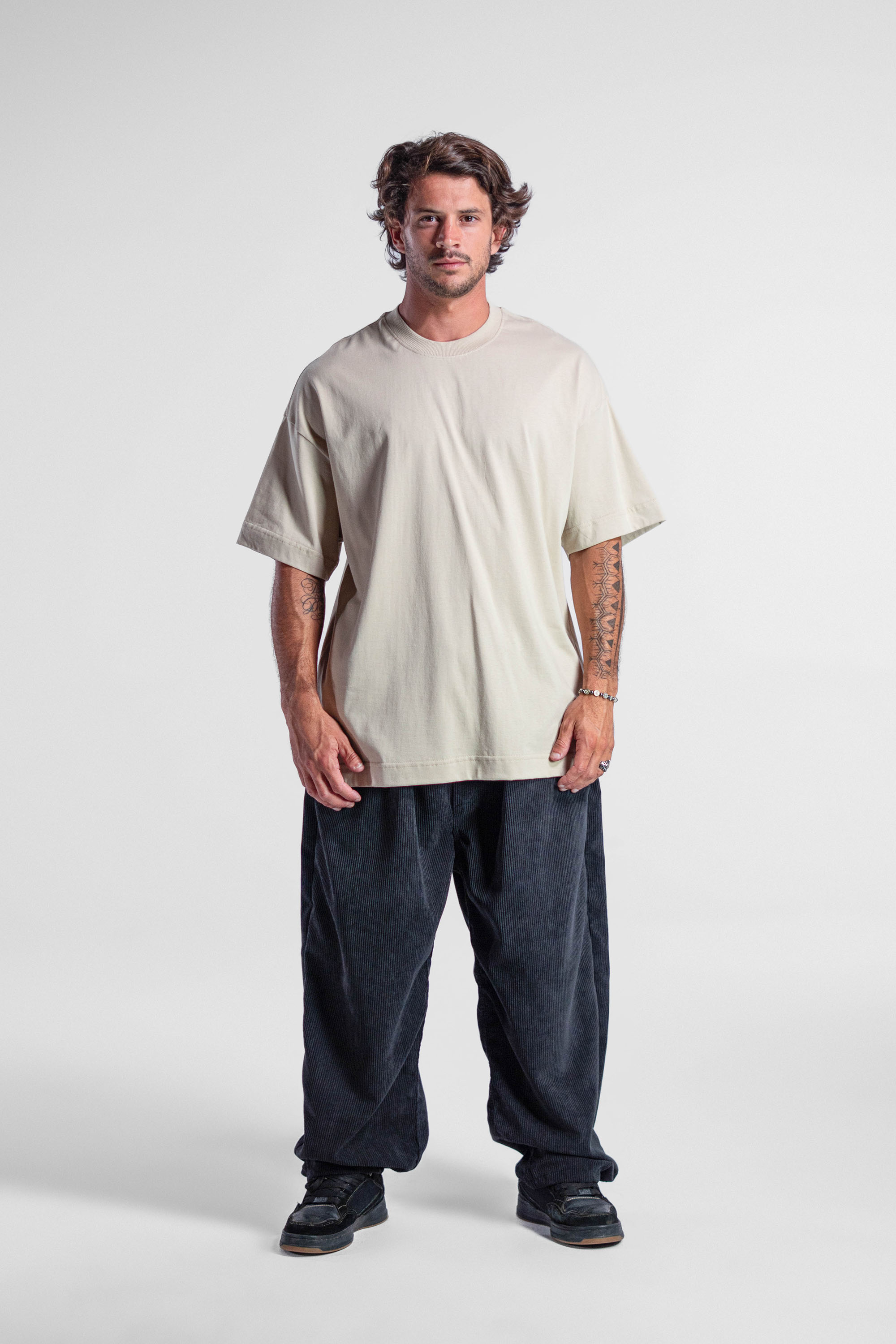 Camiseta Basic Oversized Fio 30.1 – Caimento Descontraído